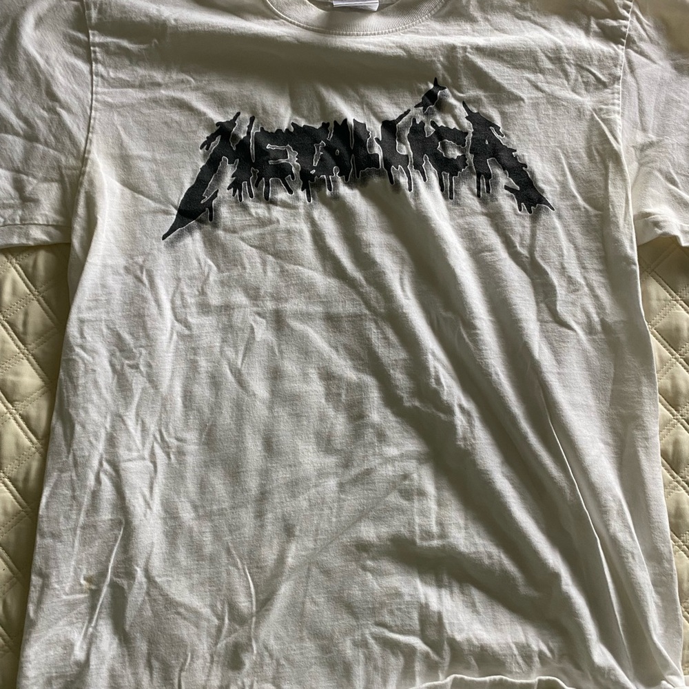 Metallica White T-Shirt